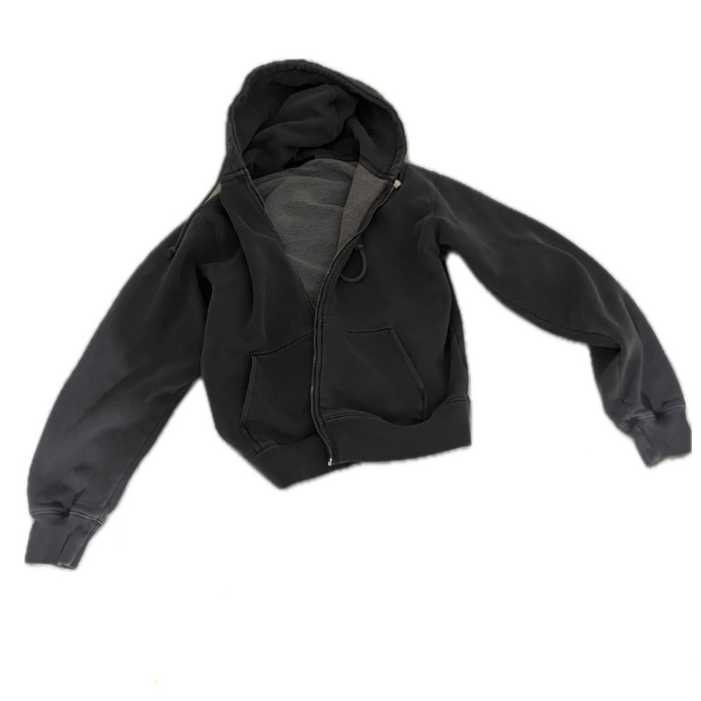 Brandy Melville lavender zipup hoodie